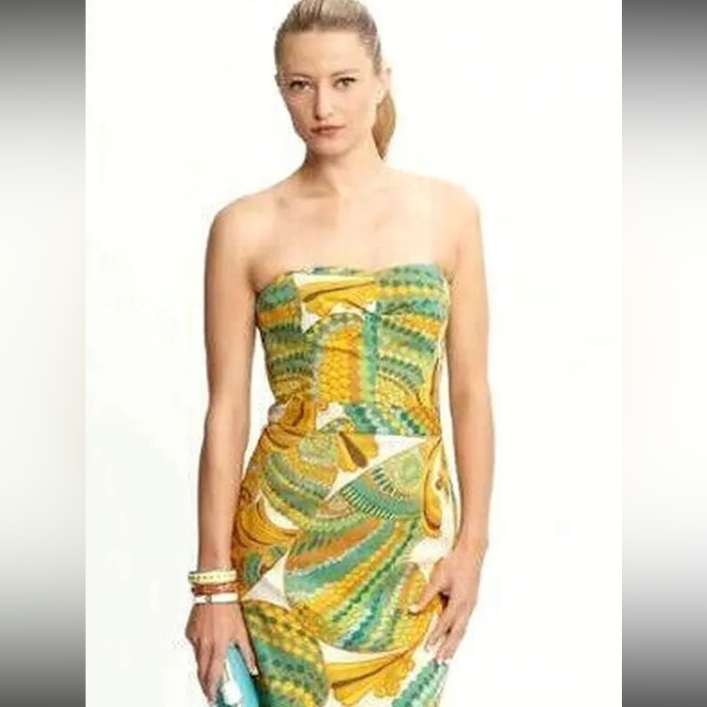 Trina Turk Strapless Dress - size 14 - NWT